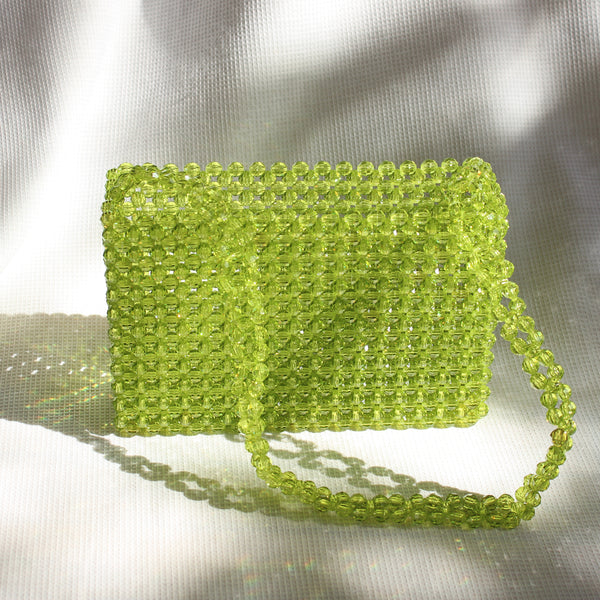 RECTANGLE HANDBAG - SAGE GREEN // SAC À MAIN RECTANGLE - VERT SAUGE