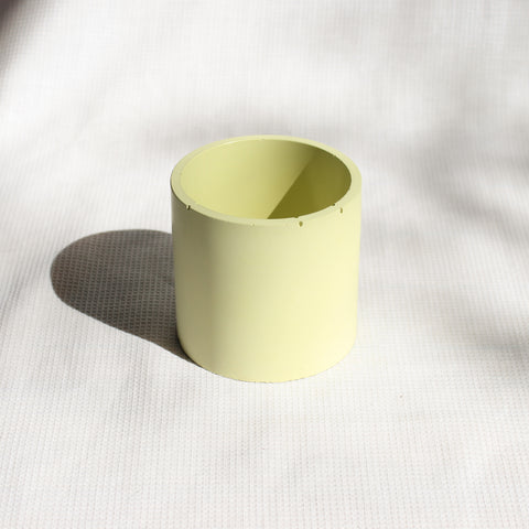 SMALL PLANTER 3''- LEMON SORBET // POT CYLINDRE 3''- JAUNE SORBET