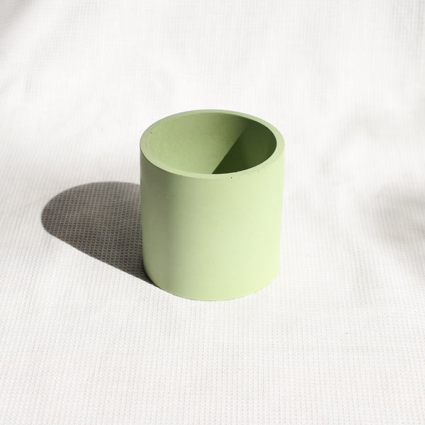 SMALL PLANTER 3''- LIME SORBET // POT CYLINDRE 3''- VERT SORBET