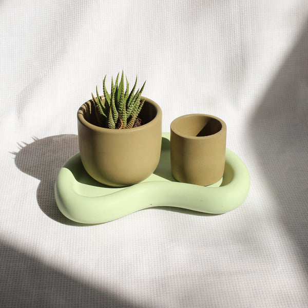 TULIP PLANTER  3.5'' - MOCHA // POT TULIPE 3.5'' - MOCHA