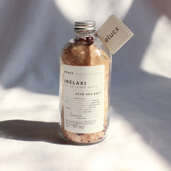 DEAD SEA SALT - RELAX // SEL DE LA MER MORTE - RELAX